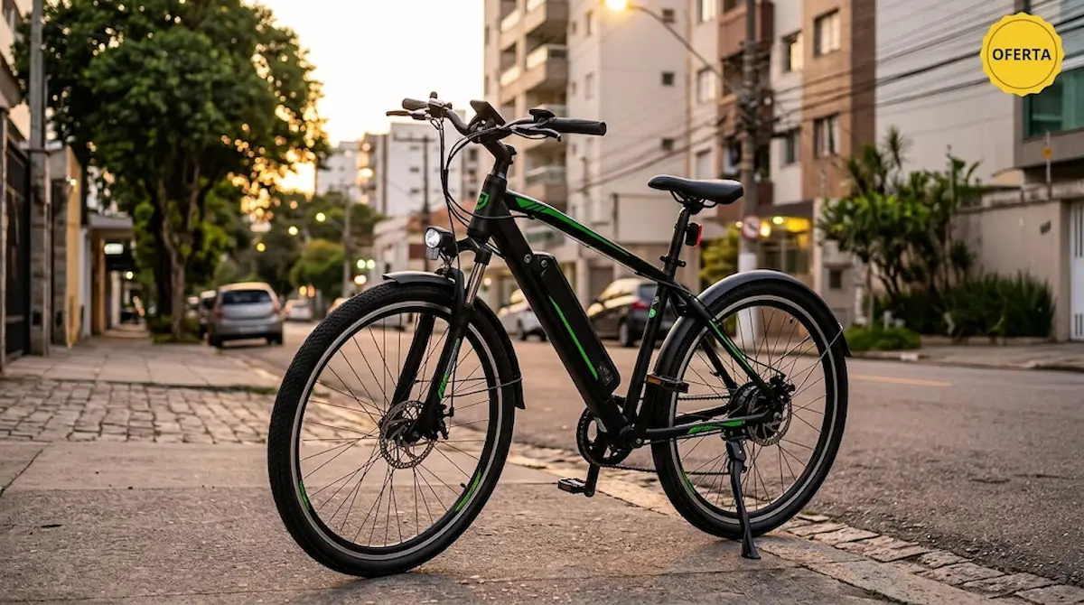 Black Friday bicicleta elétrica 2026: bicicleta elétrica urbana em promoção